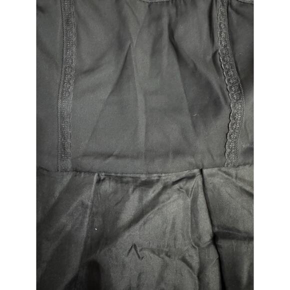 ALICE + OLIVIA BLACK WHITE POLKA DOT STRAPLESS PEPLUM TOP WOMEN’S SIZE 8 - Picture 4 of 4